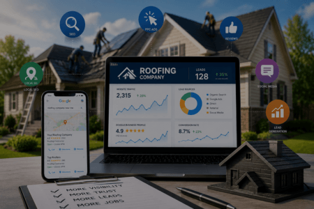 Digital marketing for roofers