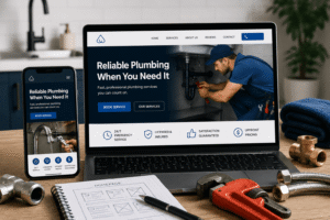 Plumbing service website