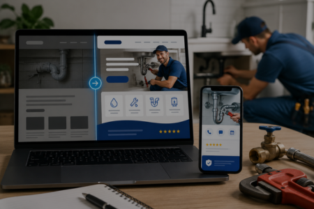 Plumbing website design