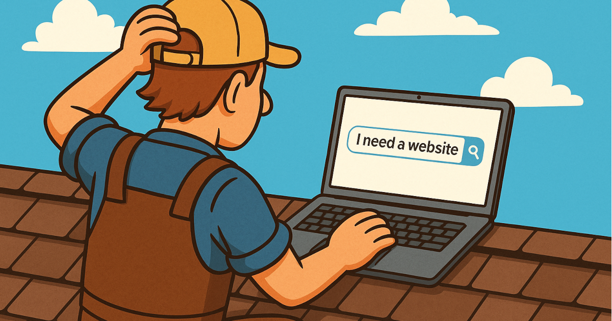 Why roofing websites fail to convert visitors into leads